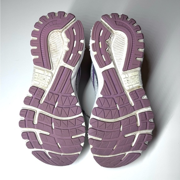 Brooks Women’s Adrenaline GTS 20 Gray Purple Athletic Running Sneakers Size-8.5 - Picture 8 of 9